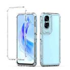 For Honor 90 Lite Acrylic Transparent Phone Case - 1