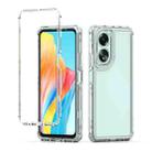 For OPPO A58 4G Acrylic Transparent Phone Case - 1