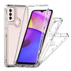 For Motorola Moto E30 Acrylic Transparent Phone Case - 2