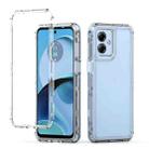 For Motorola Moto G14 Acrylic Transparent Phone Case - 1