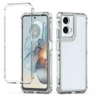 For Motorola Moto G24 Power 4G Acrylic Transparent Phone Case - 1