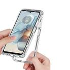 For Motorola Moto G24 Power 4G Acrylic Transparent Phone Case - 3