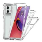 For Motorola Moto G84 5G Acrylic Transparent Phone Case - 2
