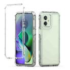 For Motorola Moto G54 5G Acrylic Transparent Phone Case - 1