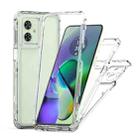 For Motorola Moto G54 5G Acrylic Transparent Phone Case - 2