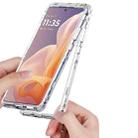 For Motorola Moto G85 5G Acrylic Transparent Phone Case - 3