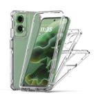 For Motorola Moto G35 Acrylic Transparent Phone Case - 2