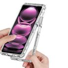 For Redmi Note 12 Pro 5G Acrylic Transparent Phone Case - 3