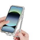 For Redmi Note 14 4G 163.25mm Acrylic Transparent Phone Case - 3