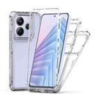 For Redmi Note 14 5G Acrylic Transparent Phone Case - 2