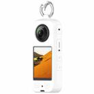 For Insta 360 X4 Portable Silicone Protective Case(White) - 1