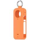 For Insta 360 X4 Portable Silicone Protective Case(Orange) - 3