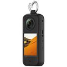 For Insta 360 X4 Portable Silicone Protective Case(Black) - 1