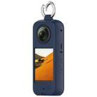 For Insta 360 X4 Portable Silicone Protective Case(Midnight Blue) - 1