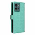 For OPPO A60 5G Global / A40 4G Global Cat and Bee Embossed Flip Leather Phone Case(Green) - 3