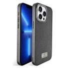 For iPhone 13 Pro Ice Silk Mesh Breathable Cooling Phone Case(Grey) - 1