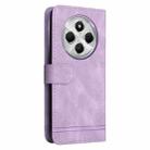 For Redmi 14C 4G Skin Feel Life Tree Metal Button Leather Phone Case(Purple) - 3