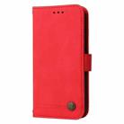 For Redmi Note 14 Pro 5G / Note 14 Pro+ 5G Skin Feel Life Tree Metal Button Leather Phone Case(Red) - 2