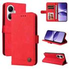 For Redmi Turbo 4 Pro / Xiaomi Poco F7 Skin Feel Life Tree Metal Button Leather Phone Case(Red) - 1