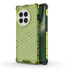 For OnePlus Ace 3 Pro 5G Shockproof Honeycomb PC + TPU Protective Phone Case(Green) - 1