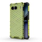 For OnePlus Nord 4 5G Global Shockproof Honeycomb PC + TPU Protective Phone Case(Green) - 1