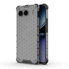 For OnePlus Nord 4 5G Global Shockproof Honeycomb PC + TPU Protective Phone Case(Black) - 1