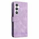 For Samsung Galaxy S25 5G Skin Feel Life Tree Metal Button Leather Phone Case(Purple) - 3
