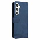 For Samsung Galaxy S25 5G Skin Feel Life Tree Metal Button Leather Phone Case(Blue) - 3