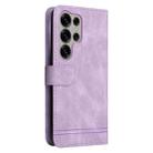 For Samsung Galaxy S25 Ultra 5G Skin Feel Life Tree Metal Button Leather Phone Case(Purple) - 3