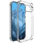 For Google Pixel 9 Pro XL imak Shockproof Airbag TPU Phone Case(Transparent) - 1