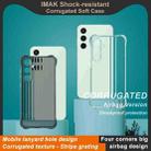 For Samsung Galaxy S24 FE 5G IMAK Corrugated Texture Airbag TPU Phone Case(Transparent) - 2