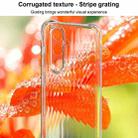 For Samsung Galaxy S24 FE 5G IMAK Corrugated Texture Airbag TPU Phone Case(Transparent) - 3