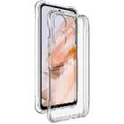 For Redmi Note 13R 5G IMAK Corrugated Texture Airbag TPU Phone Case(Transparent) - 1