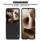 For Motorola Razr 60 Ultra imak Ruiyi Series Carbon Fiber PU + PC Phone Case - 3