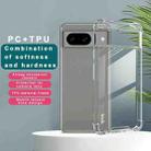 For Google Pixel 8 IMAK Space Shield PC + TPU Airbag Shockproof Phone Case(Transparent) - 2