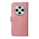 For Redmi 14C 4G Classic Calf Texture Flip Leather Phone Case(Rose Gold) - 3