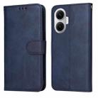 For Redmi Turbo 4 Pro / Xiaomi Poco F7 Classic Calf Texture Flip Leather Phone Case(Blue) - 1