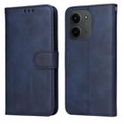 For Redmi 15C 4G 171.5mm / Xiaomi Poco C85 4G Classic Calf Texture Flip Leather Phone Case(Blue) - 1