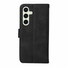 For Samsung Galaxy S24 FE 5G Classic Calf Texture Flip Leather Phone Case(Black) - 3