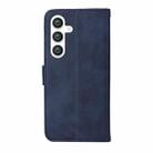 For Samsung Galaxy S25 5G Classic Calf Texture Flip Leather Phone Case(Blue) - 3