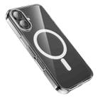 For iPhone 16 Plus BOROFONE BI5 Ice Shield Series MagSafe Magnetic Phone Case(Transparent) - 3