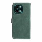 For vivo Y28 4G Three Color Splicing Leather Phone Case(Green) - 3