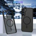 For Samsung Galaxy S23 5G MagSafe Magnetic Skin Feel Frosted Phone Case(Black) - 2