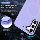 For Samsung Galaxy S23+ 5G MagSafe Magnetic Skin Feel Frosted Phone Case(Light Purple) - 3