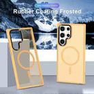 For Samsung Galaxy S23 Ultra 5G MagSafe Magnetic Skin Feel Frosted Phone Case(Orange) - 2