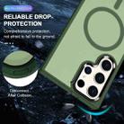 For Samsung Galaxy S23 Ultra 5G MagSafe Magnetic Skin Feel Frosted Phone Case(Dark Green) - 3