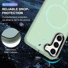 For Samsung Galaxy S24 5G MagSafe Magnetic Skin Feel Frosted Phone Case(Light Green) - 3