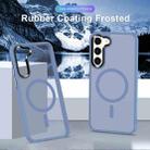 For Samsung Galaxy S24+ 5G MagSafe Magnetic Skin Feel Frosted Phone Case(Light Blue) - 2
