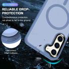 For Samsung Galaxy S24+ 5G MagSafe Magnetic Skin Feel Frosted Phone Case(Light Blue) - 3