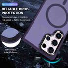 For Samsung Galaxy S24 Ultra 5G MagSafe Magnetic Skin Feel Frosted Phone Case(Dark Purple) - 3